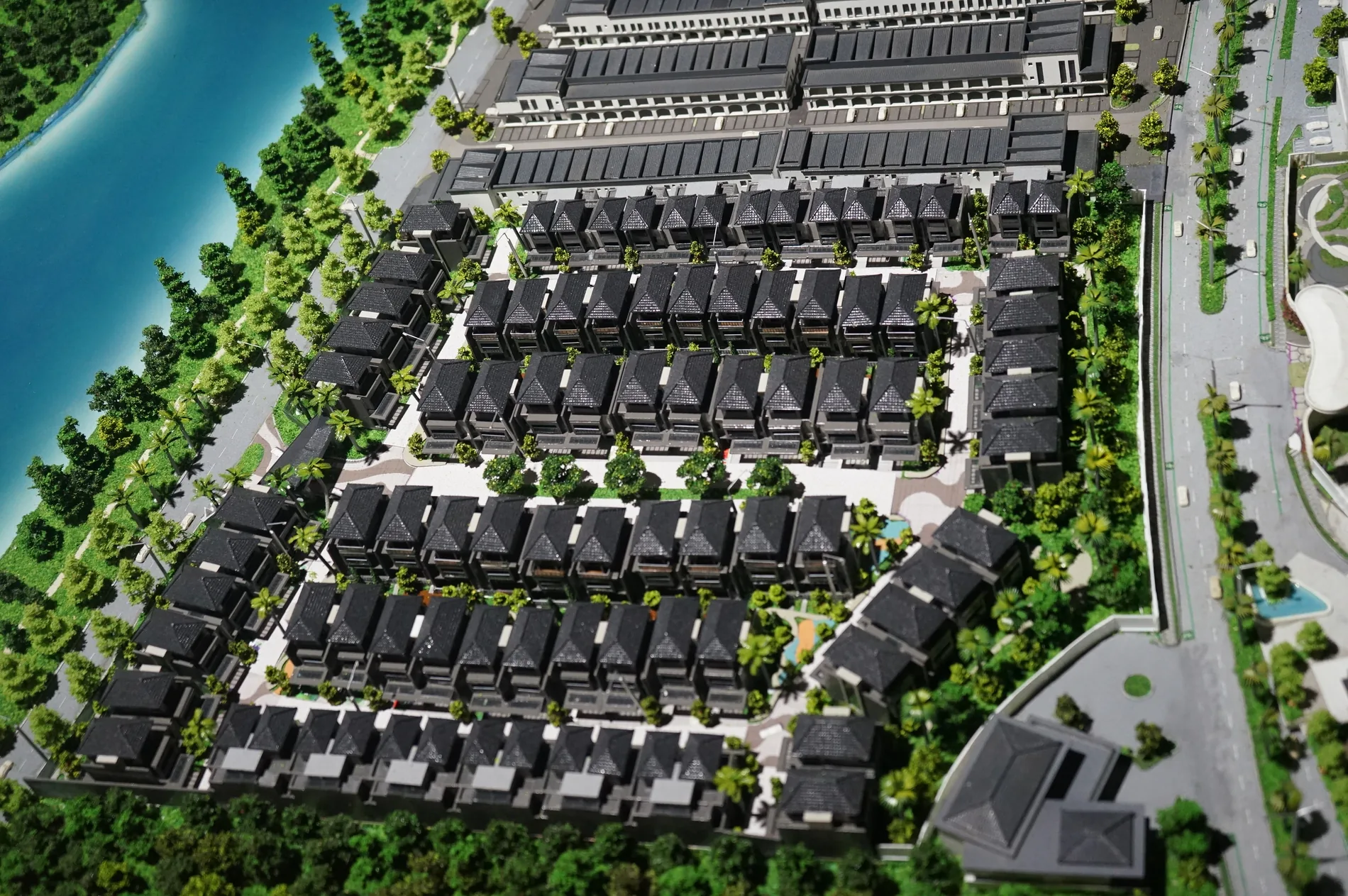 Matera Residence cluster masterplan maket
