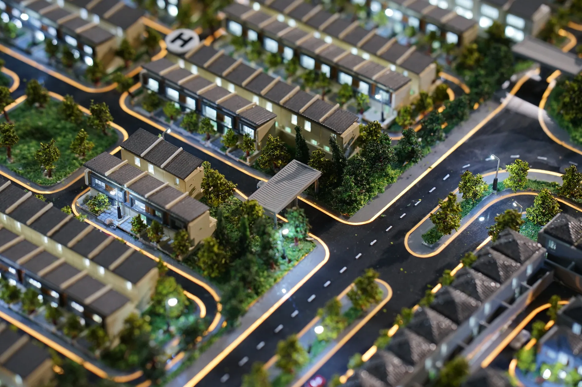 Savasa residential road and cluster maket