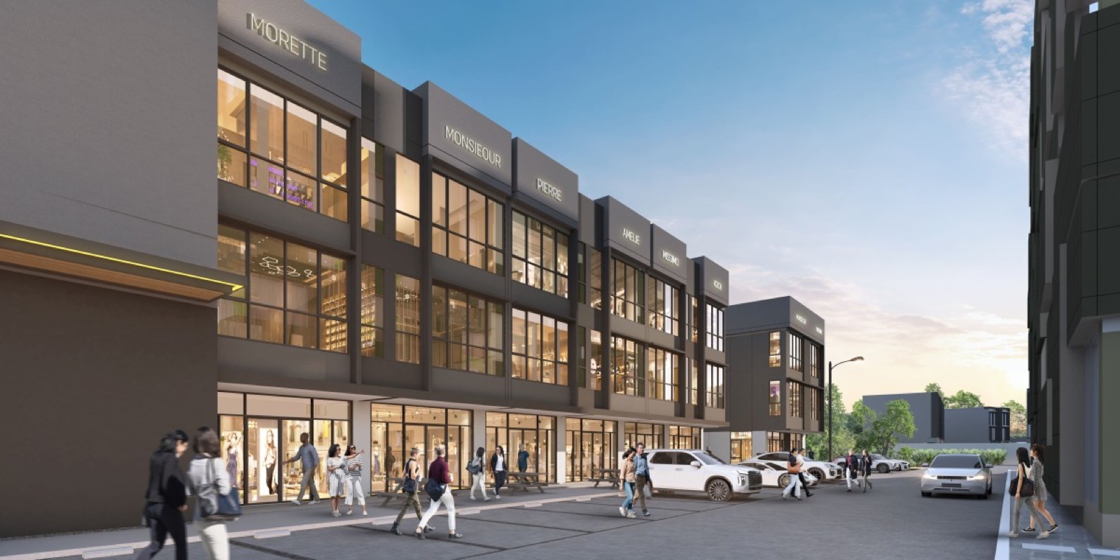VCD masterplan used as a property sales guide